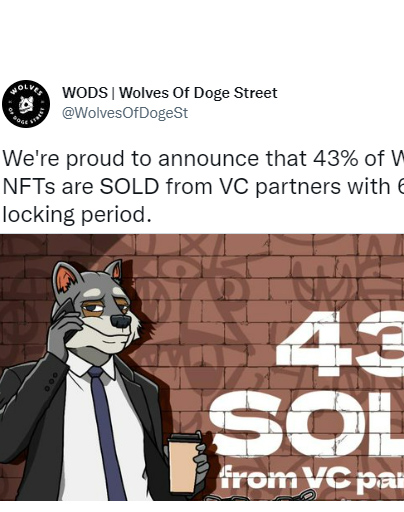 Wolves of Doge Street: 100X NFT & $1.4M Presale