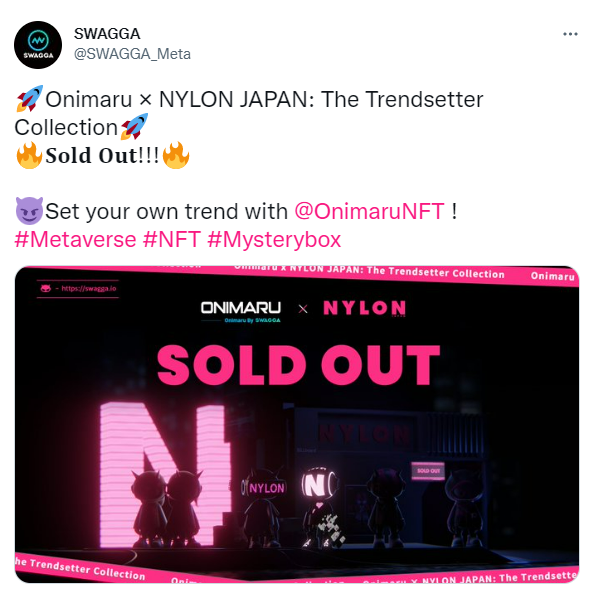 SWAGGA: NFT Collection & Meme Coin Sell Out