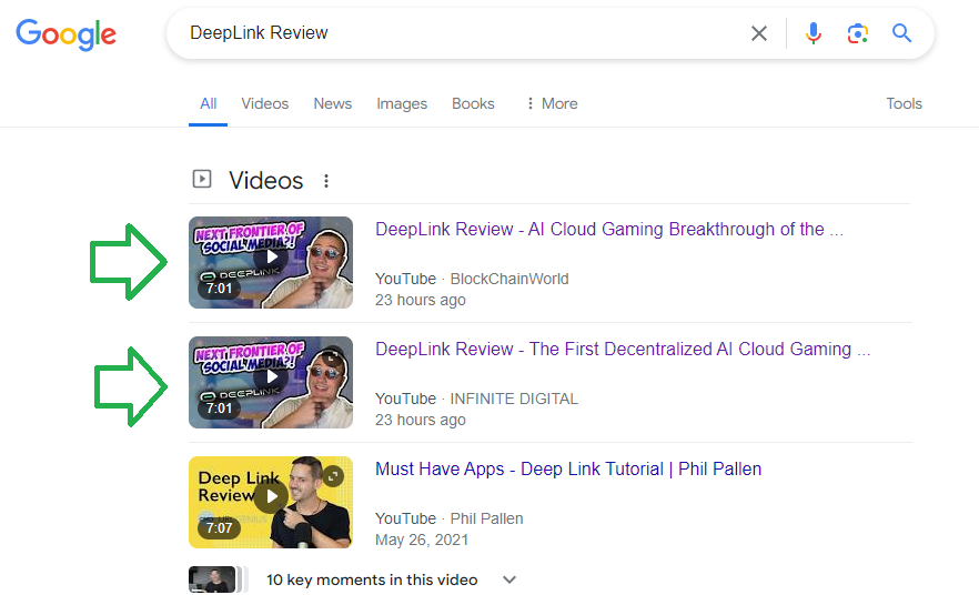 DeepLink Protocol: AI Cloud Gaming Goes #1