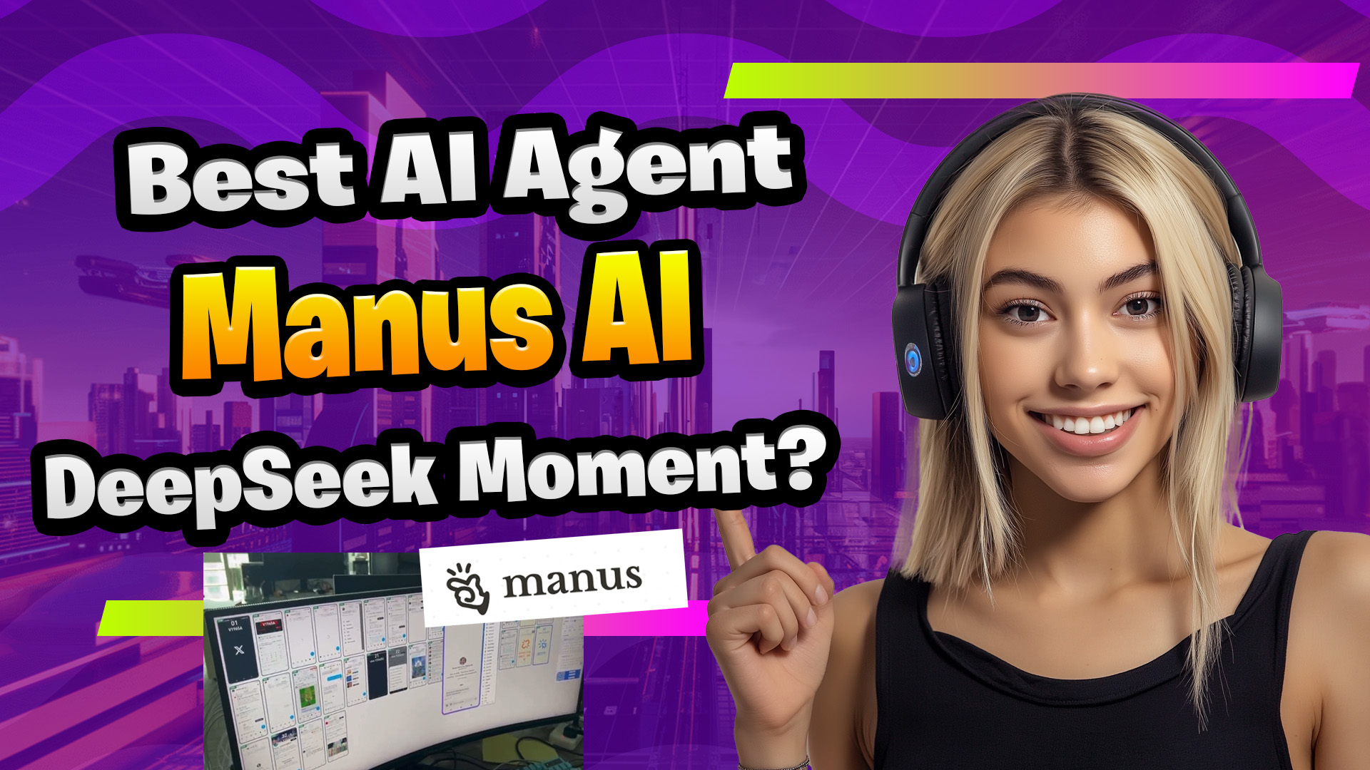 MANUS AI - This AI Agent Controls 50 Social Media Accounts at Once